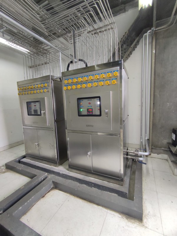 CHILLER INSTALLATION AT PLTU KEBAN AGUNG (PRIAMANAYA ENERGY) LAHAT